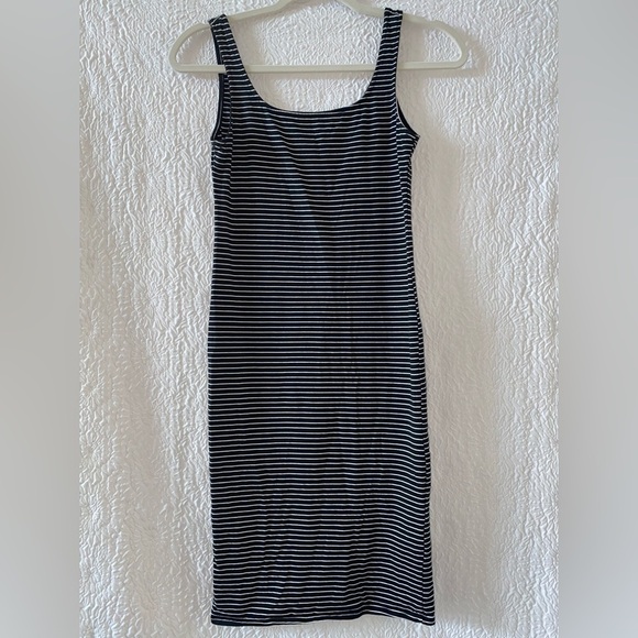Heart And Hips Striped Sleeveless Sheath Dress - Picture 1 of 7